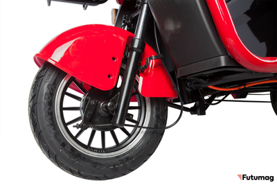 Электротрицикл Rutrike Gelbert Kappa 48V/60V 650Вт красный