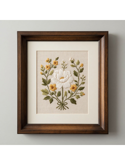 ОФОРМЛЕНИЕ ВЫШИВОК В БАГЕТНУЮ РАМКУ