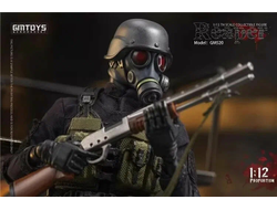 Ханк, лидер USS Alpha Team (Resident Evil, Обитель Зла) - Коллекционная фигурка 1/12 Reaper (GM520) - Gmtoys