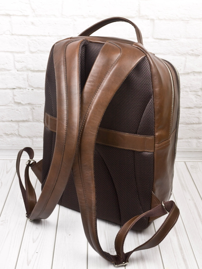 Кожаный рюкзак Montemoro Premium brown (арт. 3044-53)