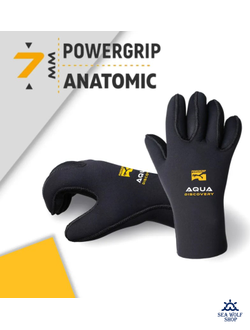 Перчатки неопреновые 7мм AquaDiscovery Power Grip ОП р.XL