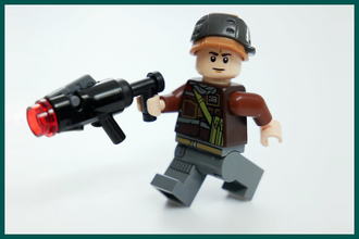 Lego star wars rebel trooper battle pack 75164 top