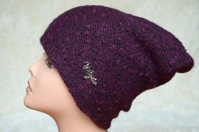 шапка меланжевая бини Италия Vizio 6148 Черкесск фото итальянских шапок Визио