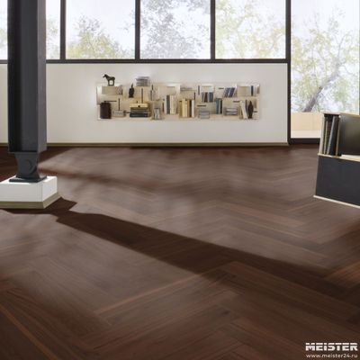 Паркетная доска Meister Орех Американский Лайвли 8044 PS500R