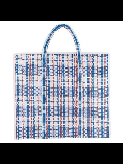 АКЦИЯ Сумка хозяйственная (клетка, 29л), 40*36*20см