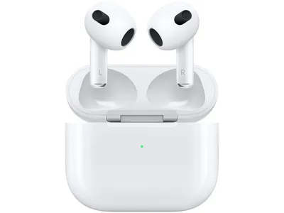 Apple AirPods (3-го поколения) белый (MME73)