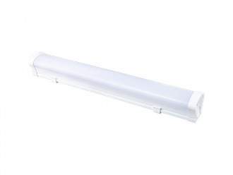 Школьный пылевлагозащищенный светодиодный светильник 20Вт 2200Лм 4000К IP65 CRI более 90Ra матовый