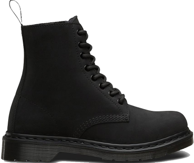 DR.MARTENS 1460 LINED SERENA MONO BLACK FUR