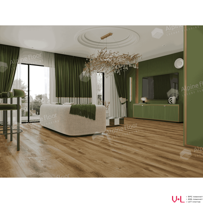 WРС ламинат Alpine Floor Рrеmium 12 Дуб Карте ЕСО 24-7 толщина 12.0 мм с фаской и подложкой замковый 2.0848 м2
