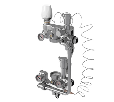 Узел смесительный Royal Mix 1" без насоса 180мм