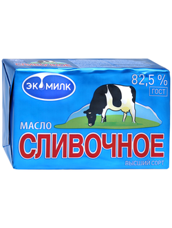 Масло сливочное 82,5% Экомилк 450 г