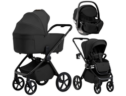 Коляска 3в1 Sweet Baby Elegante Therma Colore, цвет Black / Черный (Premier)