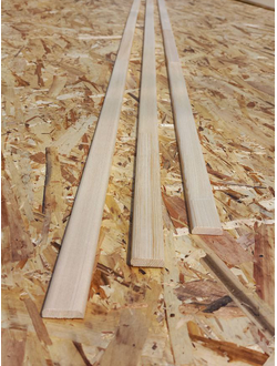 Планка притворная срощенная 25мм*8мм*2,3м