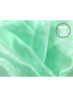 Органза, цв. Серо-зеленый