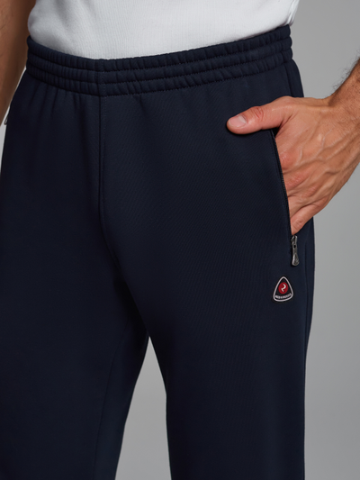 Теплые спортивные брюки мужские 22BM-1040, черные