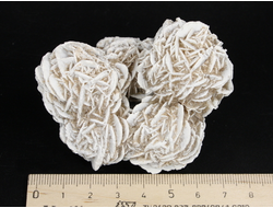 Гипс Роза пустыни, сросток кристаллов, Мексика (73*53*48 мм, 123 г) №27485