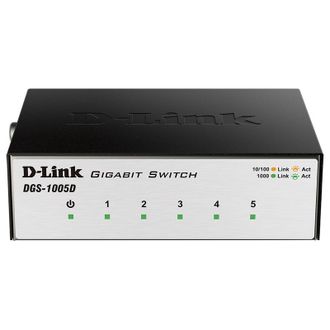 Коммутатор D-Link DGS-1005D/I3A 5G