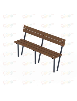 Скамья со спинкой - МФ 42.01.06