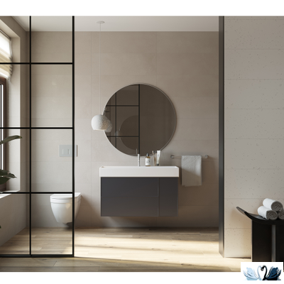 Плитка Creto Estetika dark 30х90 см настенная