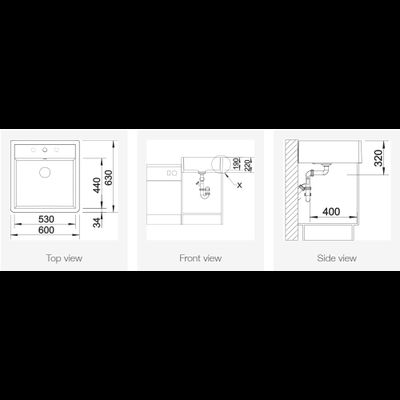 Мойка Blanco Panor 60