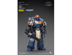 Тит, лейтенант Ультрамаринов (Warhammer 40K) - КОЛЛЕКЦИОННАЯ ФИГУРКА 1/18 Ultramarines Titus with Laurels of Victory (JT02779) - JOYTOY