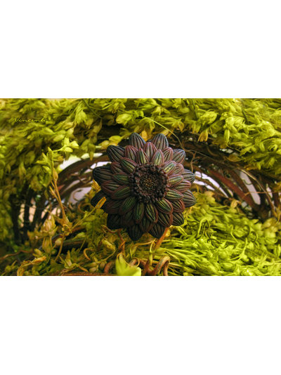 &quot;Лесной всполох&quot;, кольцо-цветок из Зачарованного леса