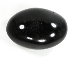 Турмалин чёрный шерл, полировка, Бразилия (58*42*30 мм, 127 г) №35479