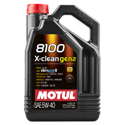 Motul  8100 X-clean 5w40 GEN2