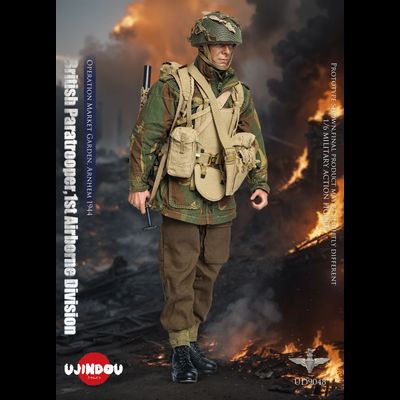 ПОСЛЕ ОБЗОРА - Британский десантник в Нидерландах 1944 г - Коллекционная ФИГУРА 1/6 British Paratrooper 1st Airborne Div Operation Market Garden Arnhem (UD9048) - UJINDOU