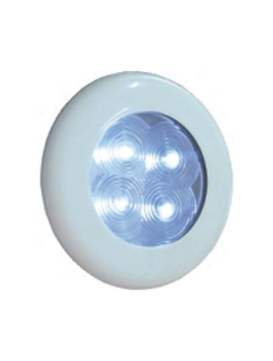 Светильник водонепроницаемый Lalizas AquaLED 30723 IP67 1 Вт 12 - 24 В 75 мм белый корпус