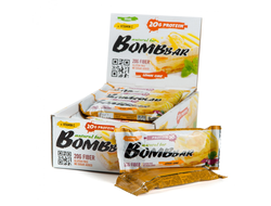 (BombBar) протеиновый батончик - (60 гр) - (лимонный торт)