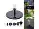 Мини фонтан "ЛЕТО" на солнечных батарейках Solar Fountain