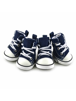 Джинсовые кеды для собаки