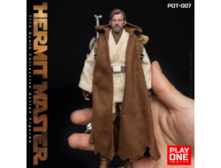 ПРЕДЗАКАЗ - Оби-Ван Кеноби (Звездные Войны, Star Wars) - Коллекционная фигурка 1/12 SCALE Hermit Master Jedi (POT-007) - Play One twelve ?ЦЕНА: 14200 РУБ.?