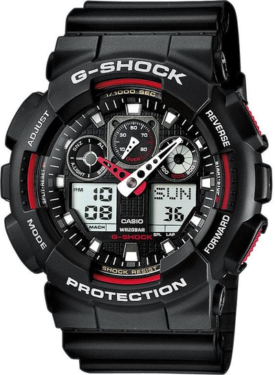 Casio G Shock GA 100 1A4 12chasov.ru