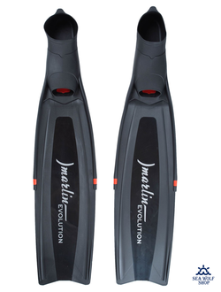 Ласты длинные 45/46 разборные Marlin EVOLUTION black XL