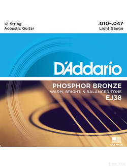 D`Addario EJ38 Phosphor Bronze (10-47)