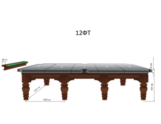 Бильярдный стол Олимп-Люкс