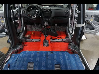 Шумоизоляция Renault Dokker Stepway / Рено Доккер Степвей
