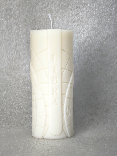 Свеча зодиакальная "Весы" стихия воздуха