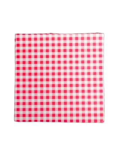 Бумага для бенто-торта 18*18 см (100 шт), красная в клетку в Калининграде