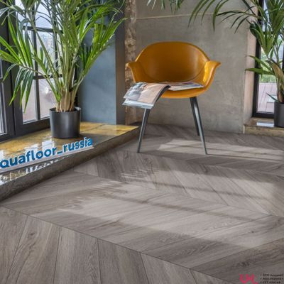 Кварцвиниловая плитка Aquafloor Parquet Chevron Glue AF2553PGCh 43 класс толщина 2.5 мм с фаской клеевая 3.18 м2
