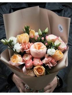 Букет "Peach mood"