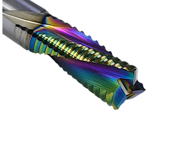 Фреза черновая спиральная 12x52 s12x100 Z3 HM стружка вниз