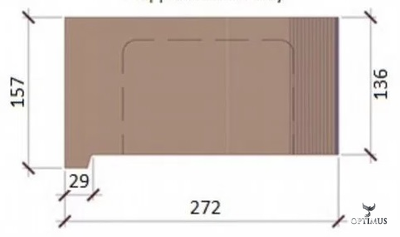 Камень для подпорной стенки