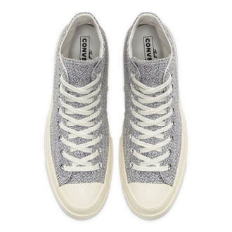 Кеды Converse Chuck 70 Renew Cotton High Top серые