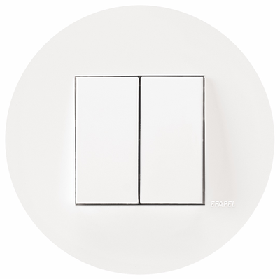 Рамка 1 пост белая Siza Vieira - Quadro 45 - Efapel 43910 TBR
