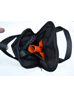 Лопата снеговая складная с чехлом