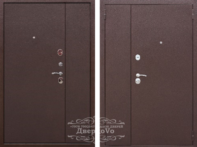 1300*2050 мм. ЙОШКАР-ОЛА (РОССИЯ). ФЕРРОНИ. ГАРДА 60 мм АНТИК МЕДЬ/ АНТИК МЕДЬ (МЕТАЛЛ-МЕТАЛЛ)