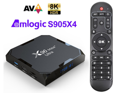 Смарт ТВ приставка  X96 MAX PLUS  Ultra  X4 4/32 Gb